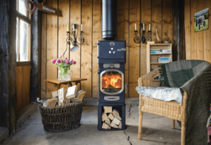 wood burning stove