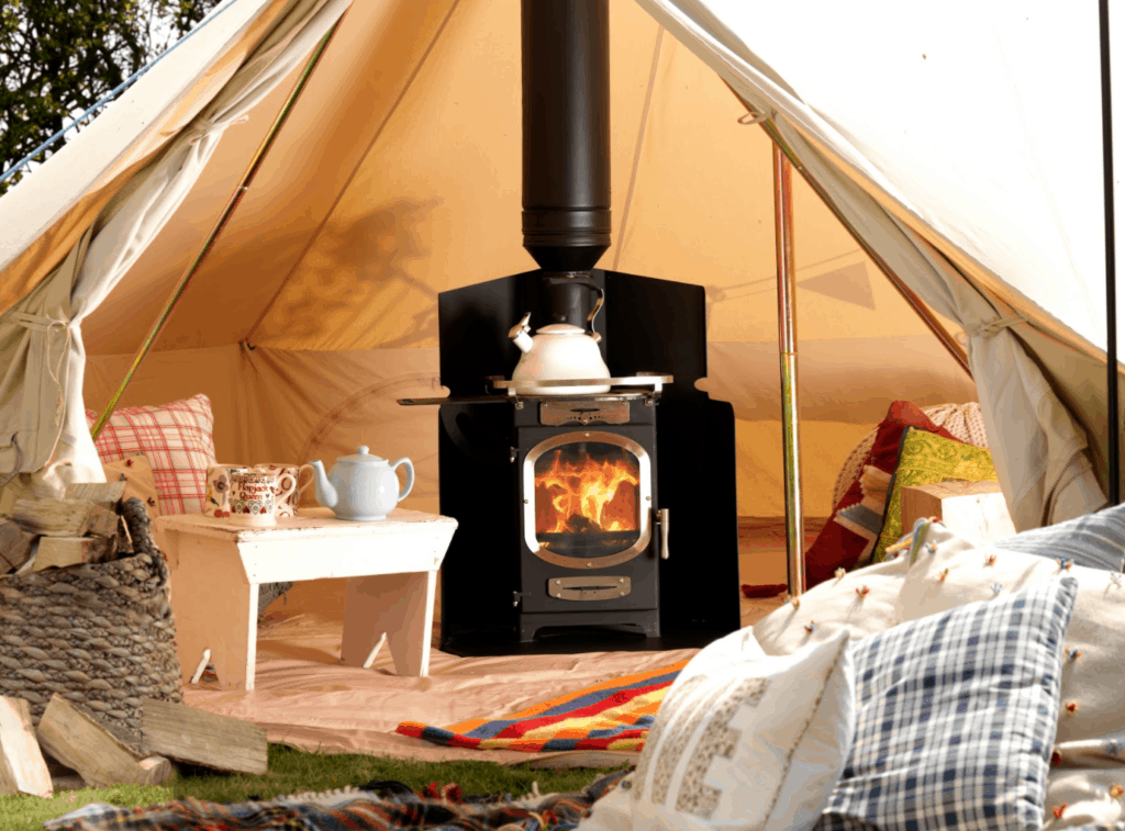 wood burning stove