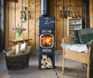 wood burning stove