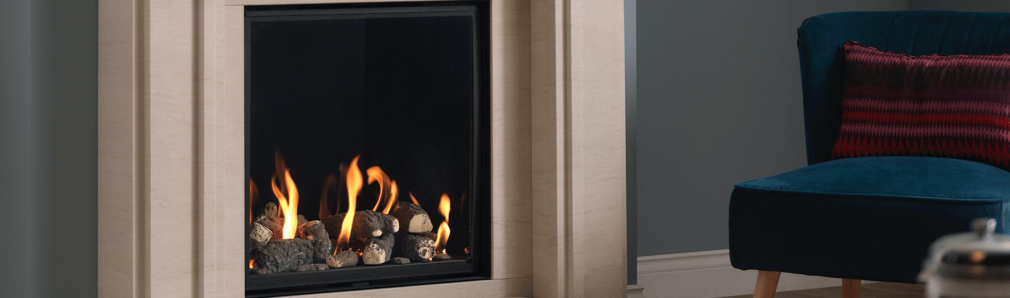 Paragon P5 Conventional Flue Gas Fire Charlton & Jenrick