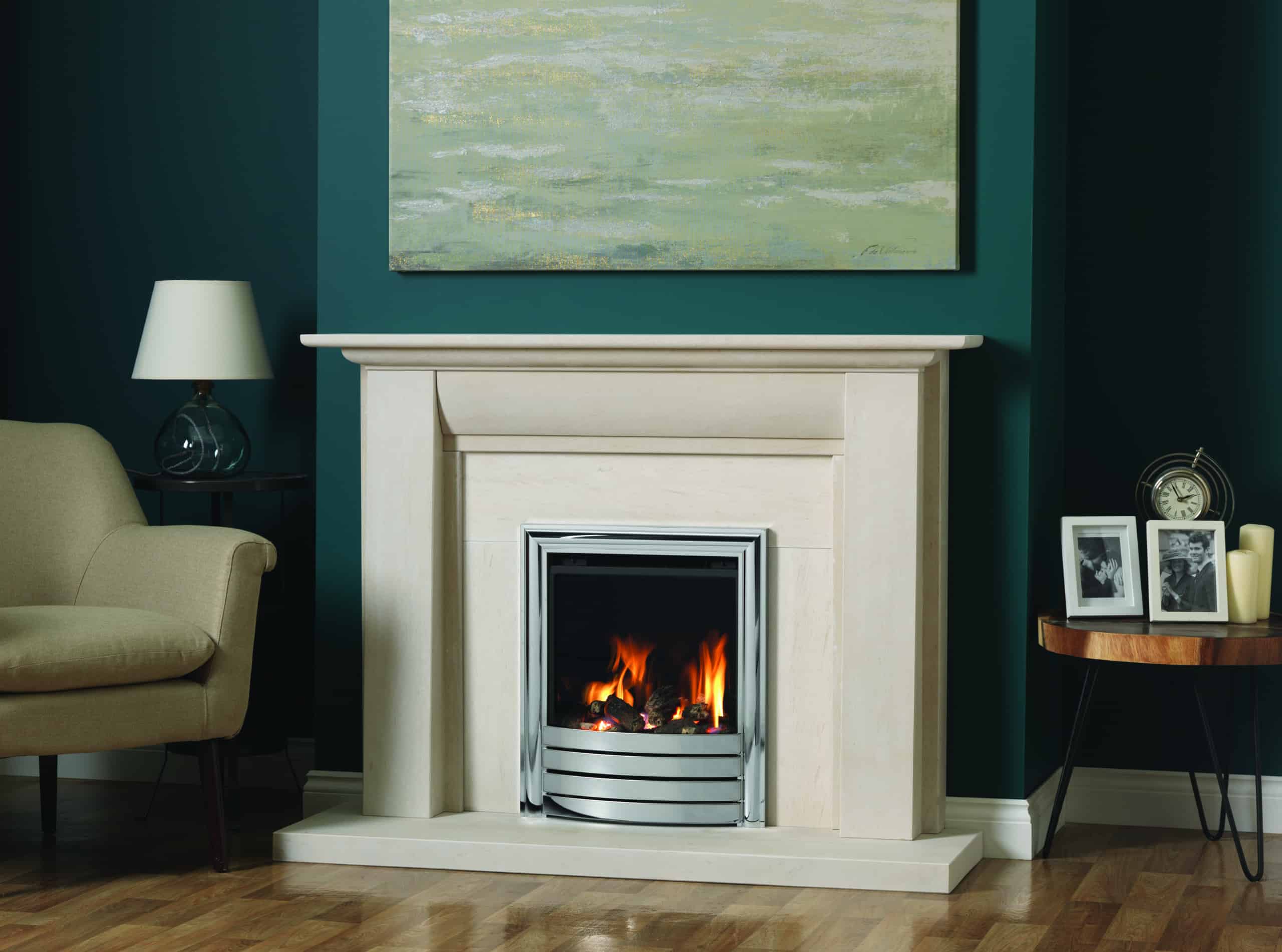 16″ GLASS FRONTED GAS Charlton & Jenrick