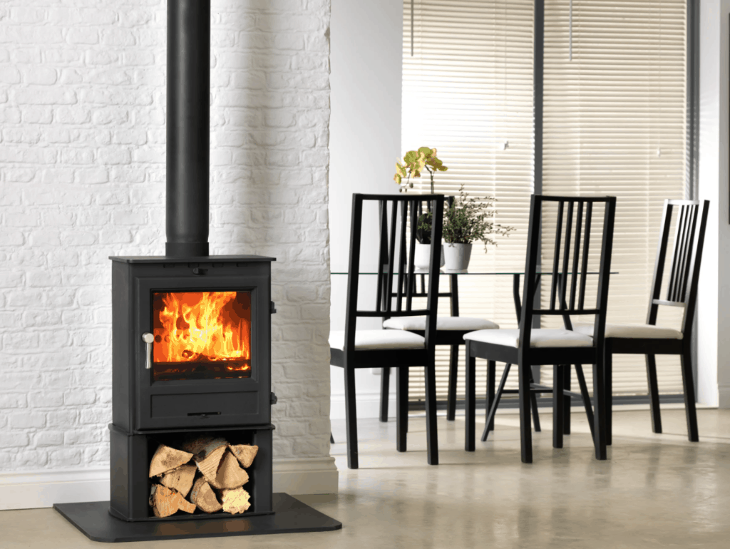 wood burning stove