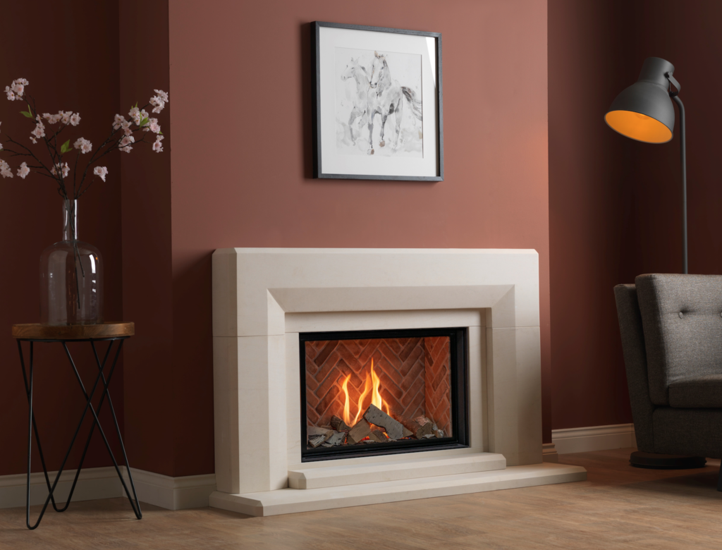 gas fire