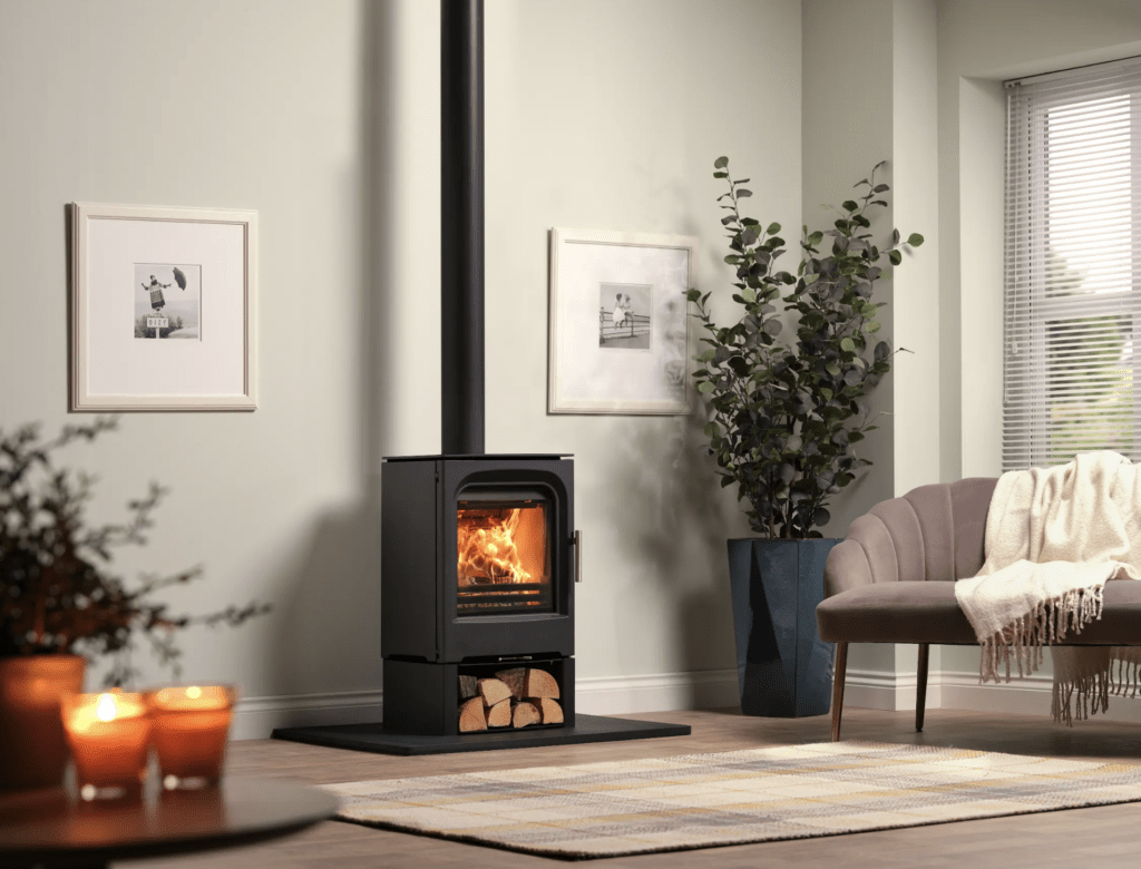 wood burning stove