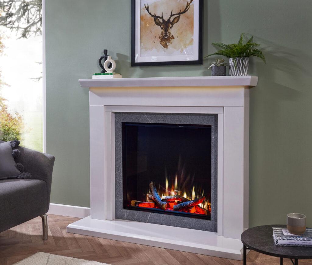 iRange i750e Deep White Flame in Pudsey Marble Sapphire Surround scaled