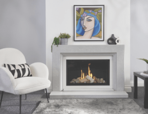 gas fire