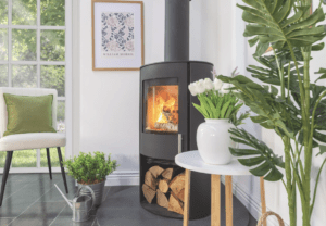 wood burning stove