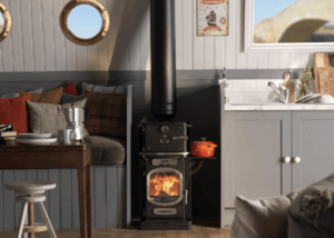 wood burning stove