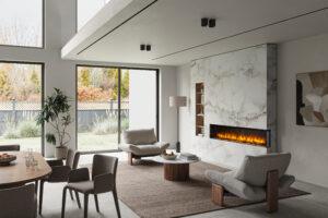 iRange i2000e Slimline Two Sided in a feature wall