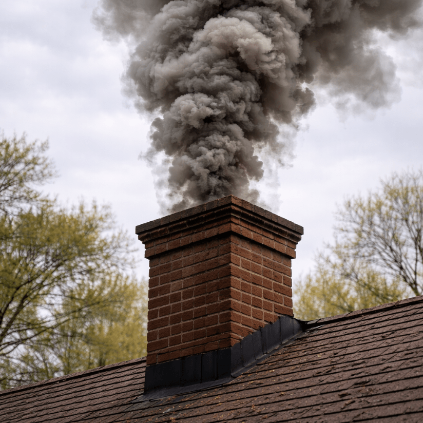 chimney smoke